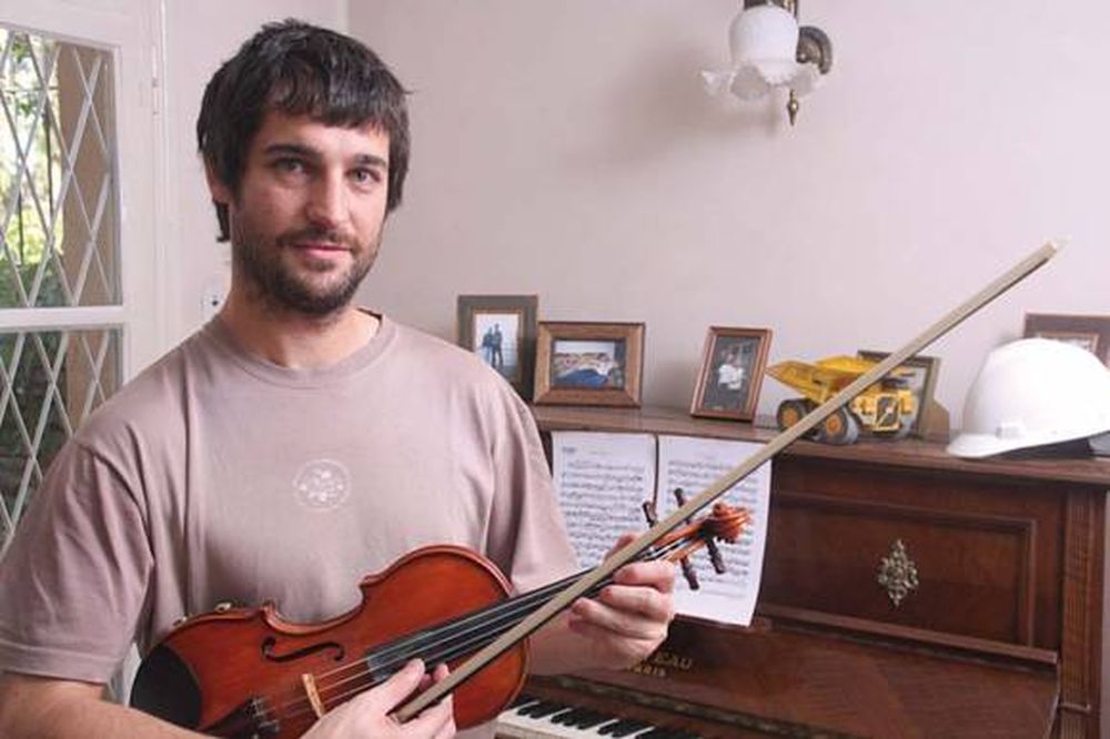 El violinista en el gran tejado