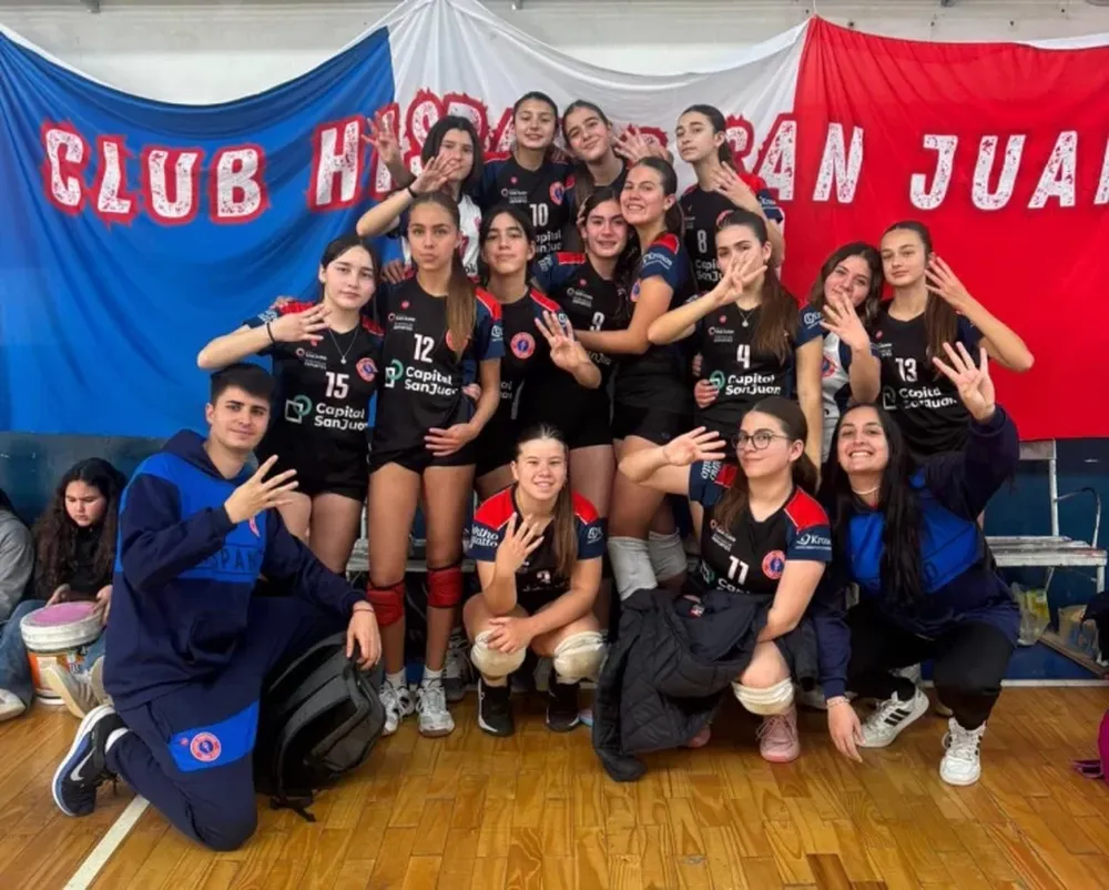 Hispanas. Las chicas del Sub 14 están en competencia en Chapadmalal con más equipos sanjuaninos.