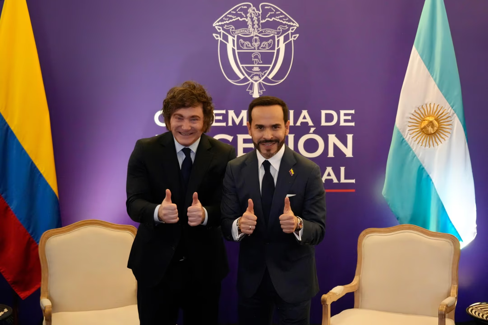 Javier Milei con Abelardo de la Espriella.