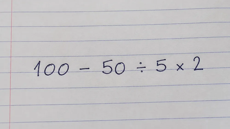 Parece simple, pero pocos logran resolverlo: ¿cuál es el resultado de este desafío matemático?