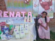 Renata Díaz cumplió 7 años y eligió a Jesús como temática para su fiesta. Renata Díaz cumplió 7 años y eligió a Jesús como temática para su fiesta.