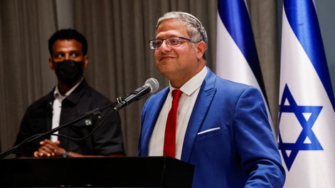 El ministro de Seguridad Nacional de Israel, Itamar Ben Gvir.