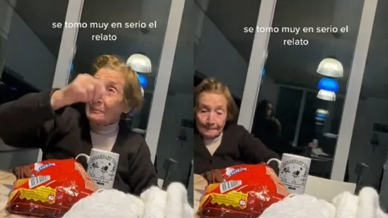 Una abuela relató y “recreó” el último gol de Messi y se hizo viral