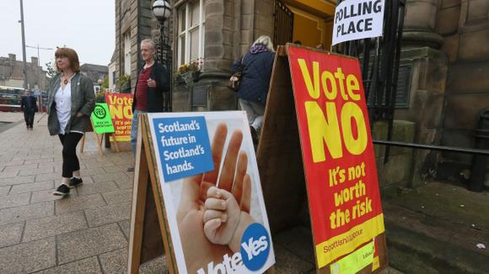Hasta última hora, Escocia tendía a no independizarse