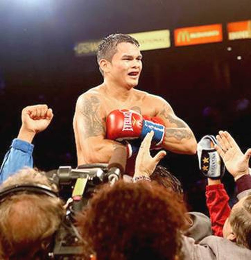 El Chino Maidana ganó en su  ley, con un tremendo nocaut