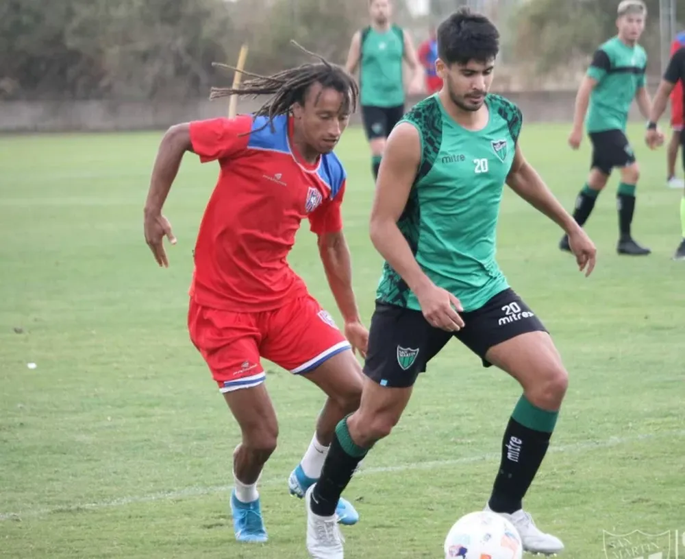 San Martín tuvo amistoso y perdió contra Peñarol