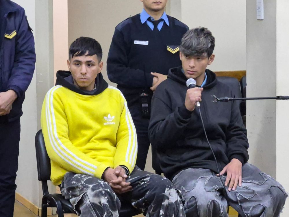 Sebastian Nahuel Olmos y Alexis Sebastian Herrera Estrella, los vecinos y amigos condenados por el violento asalto a un barbero, en Capital.&nbsp;