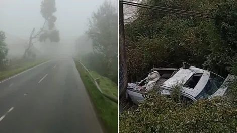 Trágico accidente de una familia argentina que volvía de Chile: murió una niña y otras tres personas fueron hospitalizadas