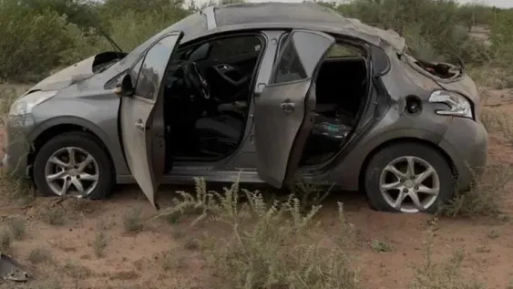 Aparatoso accidente en el límite San Juan-La Rioja: dos heridos