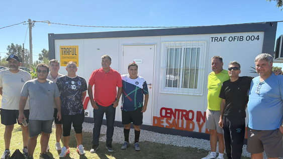 Más salud para Adepu: inauguraron un moderno módulo que mejora la atención y seguridad de los jugadores. Más salud para Adepu: inauguraron un moderno módulo que mejora la atención y seguridad de los jugadores.