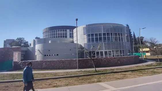 LISTO. El edificio que albergará al Museo Paleontológico de San Juan ya está terminado y fue entregado para  ocuparlo.