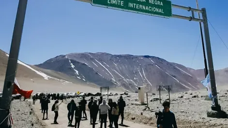 Diario de Cuyo | OBRAS. Gobierno de la Provincia implementó mejoras en el lado Argentino para impulsar el paso.