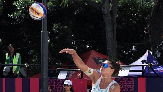 Fernanda Pereyra tuvo un inicio para el olvido en el Mundial de beach vóley