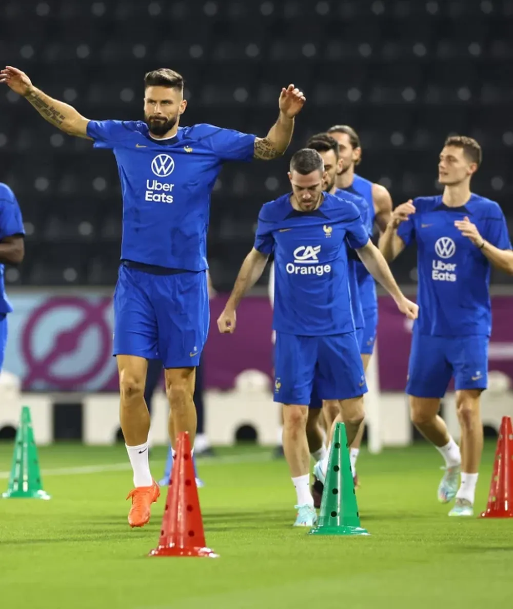 Cinco bajas francesas en la práctica