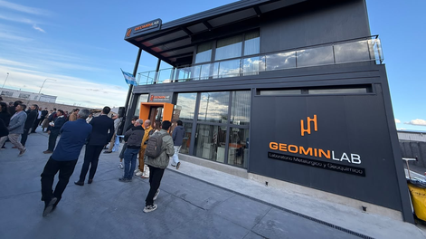 geominlab inauguro en pocito un nuevo laboratorio integral para la mineria