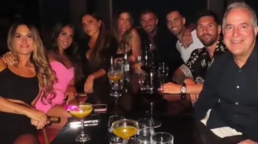 “Noche con amigos”: la salida de Messi y Antonela con David y Victoria Beckham