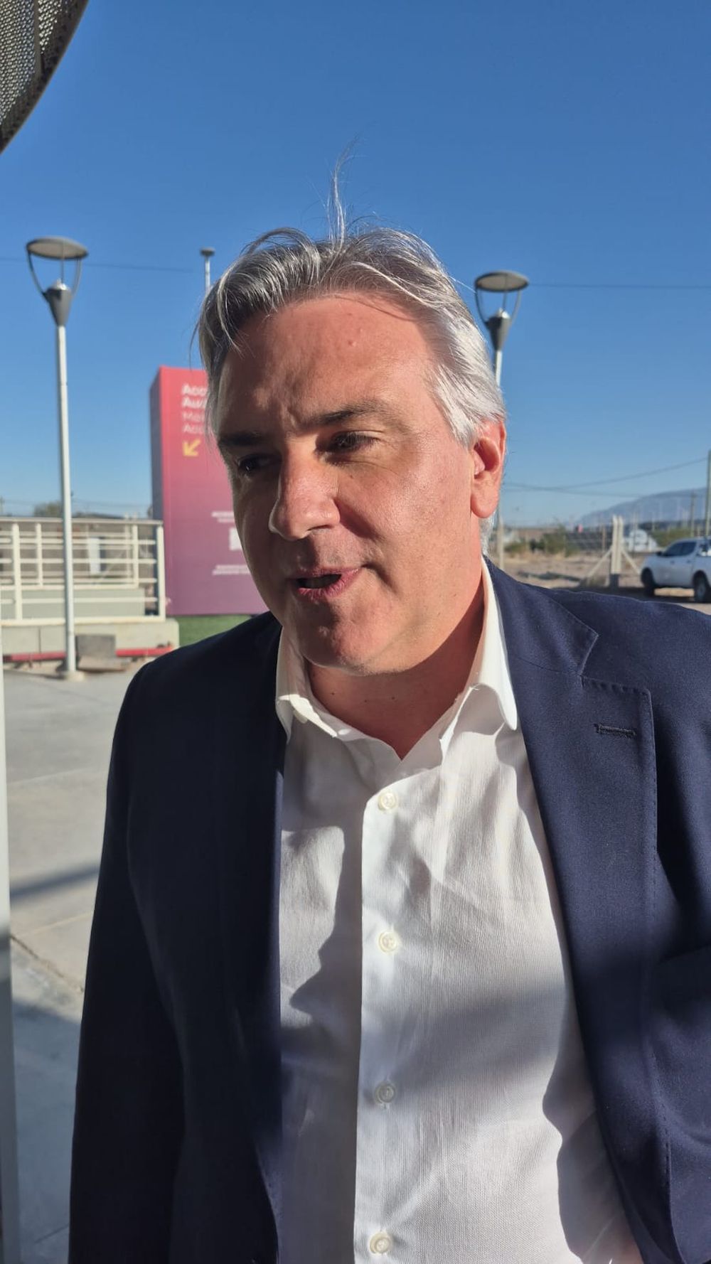 MartínLlaryora, gobernador de la provincia de Córdoba, visitó San Juan en el marco dela Expo Minera San Juan .