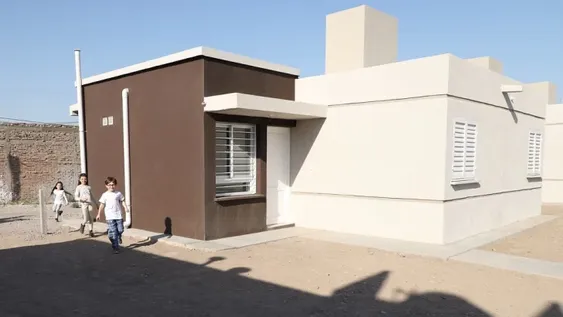 Entregaron un barrio con el nuevo prototipo evolutivo de viviendas