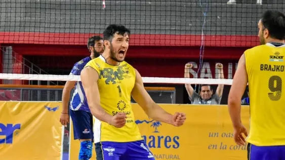 Maxi Gauna, otro jugador de UPCN que emigra al vóley francés