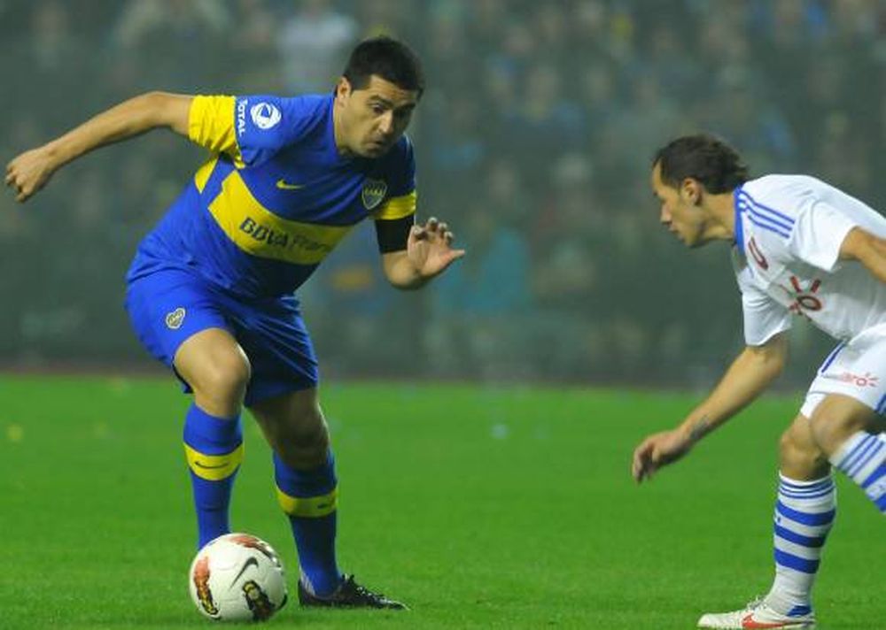 Riquelme está  feliz e ilusiona