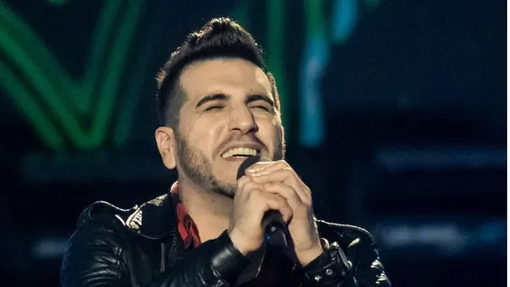 Otro sanjuanino en La Voz Argentina: Andrés Heredia se probó con clásico del rock nacional