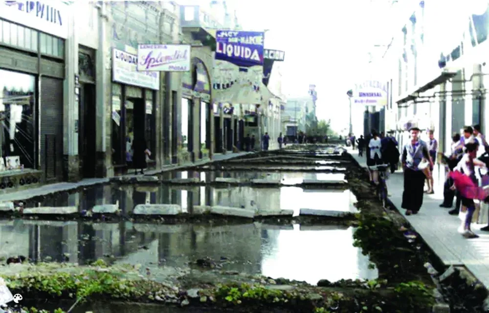 Pavimentación en la ciudad Capital