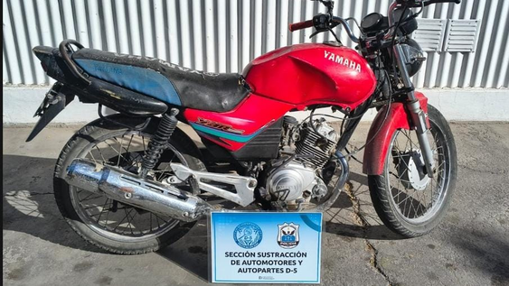 La Policía de San Juan recuperó motos en operativos contra el delito automotor.