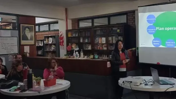 Docentes aprendieron Educación Ambiental