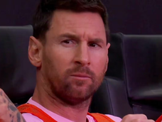 Lionel Messi fue suplente en el partido de Inter Miami con León de México.