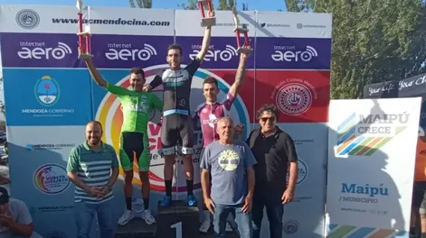 Un cordobés ganó la etapa de la Vuelta de Mendoza que sigue liderando el SEP sanjuanino