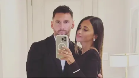 Anto Roccuzzo y Lionel Messi tuvieron una cena romántica y el look del rosarino impactó