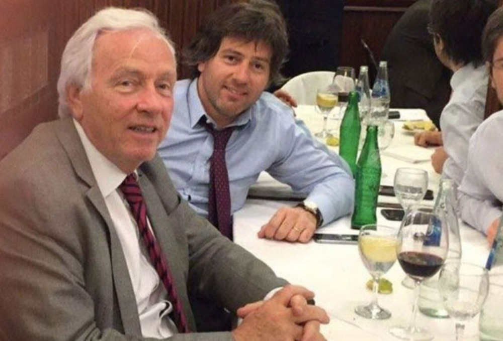 Carlos y Juan Bautista Mahiques. Foto: Revista Noticias.-