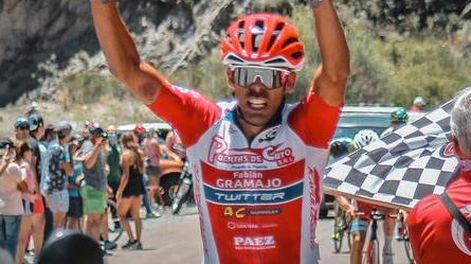 Laureano Rosas alzó los brazos en la Clásica Villavicencio de Mendoza