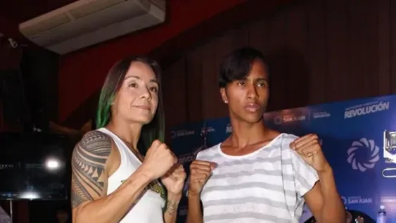 Cecilia Román y Ana María Lozano dieron el pesaje y estuvieron cara a cara
