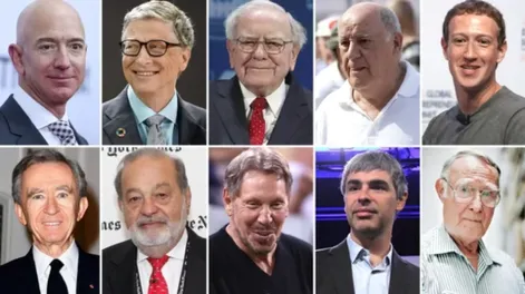 Quiénes son y a qué se dedican las diez personas más ricas del mundo