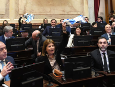El gobierno relegó el capítulo de tierras para poder tener sesión en el Senado.
