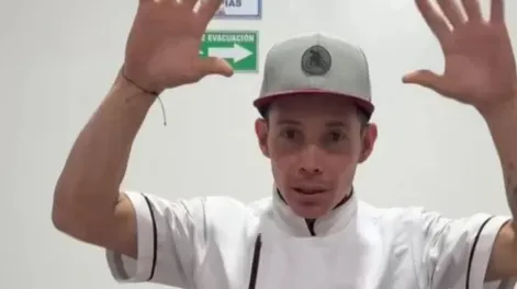 Carnes. Superman López ganó en San Juan y luego quedó borrado por el doping positivo. Ahora, promociona sus carnes mientras espera el 2027 para regresar.