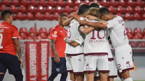 Independiente perdió contra Lanús en la primera fecha de la Copa de la Liga
