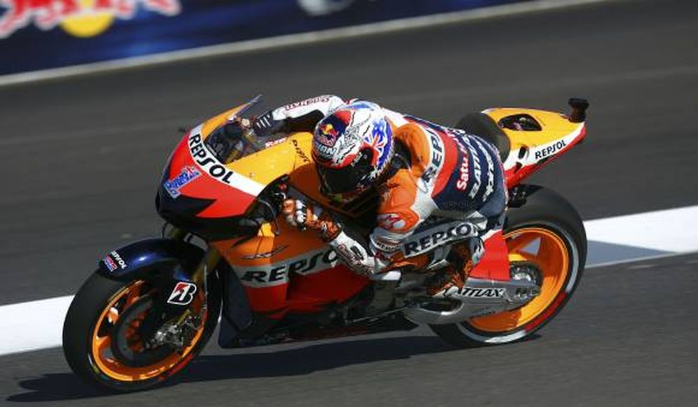 Pedrosa aceleró fuerte