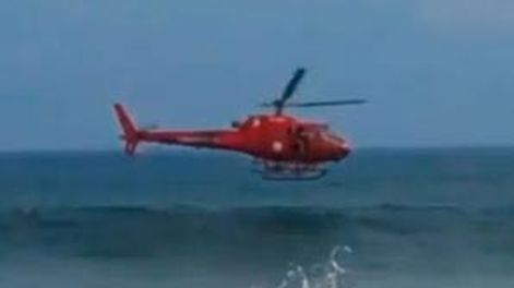 ¡Cayó al mar!