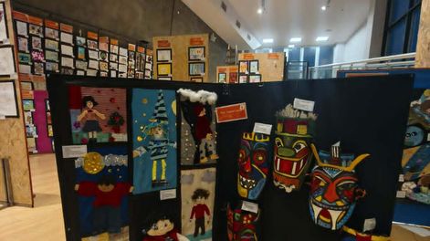 En la Semana de las Artes, el Museo de la Historia Urbana alberga una de las exposiciones de obras realizadas por estudiantes de primaria, nivel inicial y educación especial.