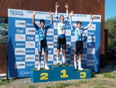 Podio. Facundo Tivani fue segundo en la CRI y le dio a San Juan la primera medalla en Catamarca. Podio. Facundo Tivani fue segundo en la CRI y le dio a San Juan la primera medalla en Catamarca.