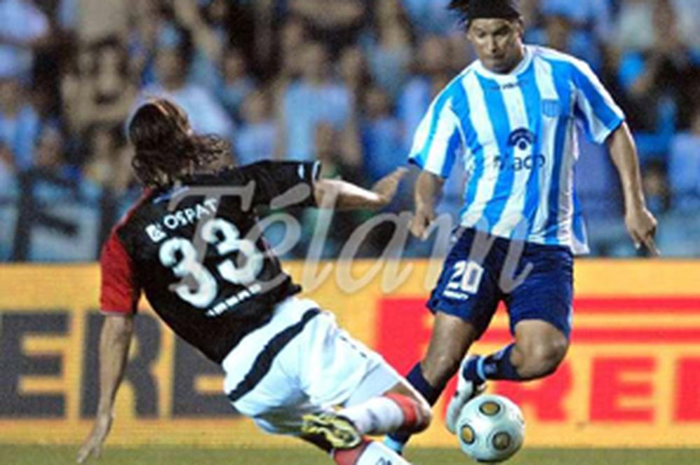 Racing y Colón empataron en el final del partido