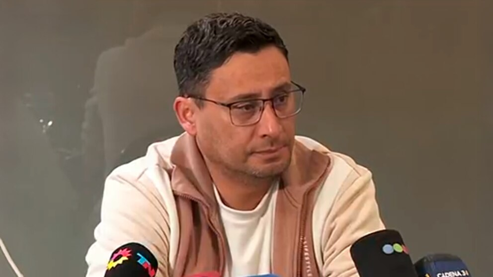 Gabriel Vega, padre de Agostina.