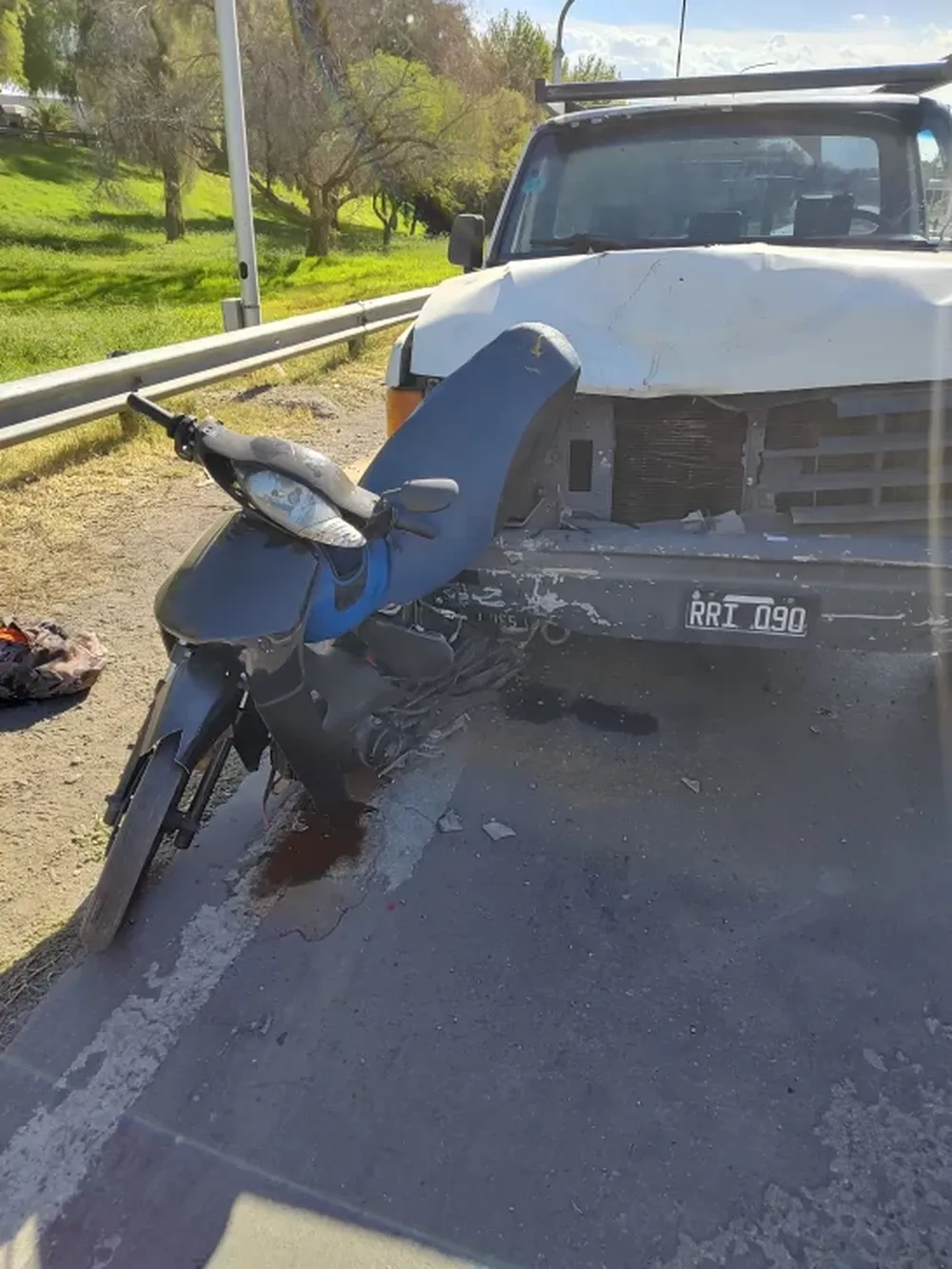 Murió un motociclista que había sufrido un accidente hace 7 días en la Circunvalación
