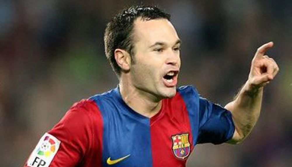 Iniesta, jugador del Barcelona, se pierde la final del sábado