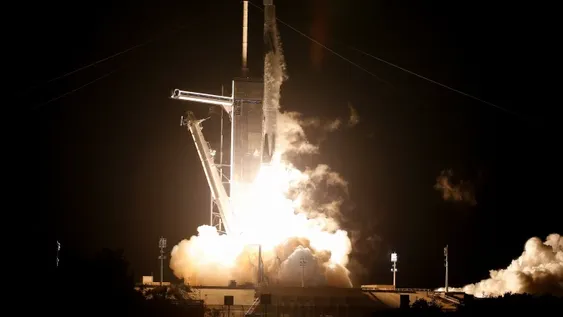 Despegó la nave de SpaceX hacia la Estación Espacial Internacional