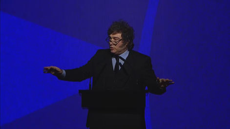 El presidente Javier Milei.
