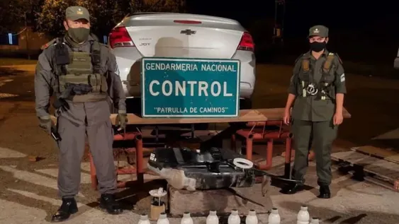 Caen con 21 kg. de cocaína