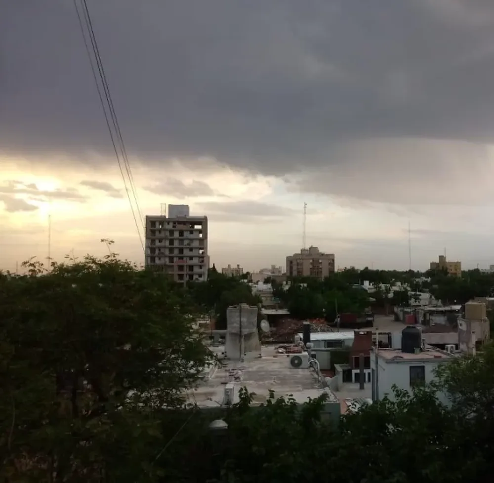 Advierten  por fuertes tormentas con granizo y abundante caída de agua para parte de la provincia